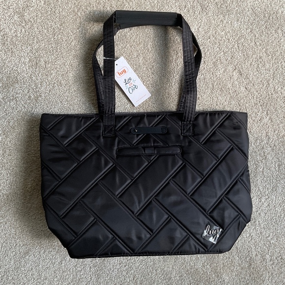 LUG Lug Skyliner 2 Tote NWT Bag Black - Picture 6 of 9